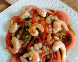 Foto del paso 15 de la receta: Ensalada de alubias blancas y langostinos