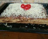 Foto langkah ke 7 dari resep Cake sederhana toping coklat keju.