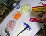 Foto del paso 1 de la receta: Tortitas de trigo con pollo
