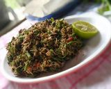 Foto langkah ke 4 dari resep Lawa' pakis (sayur paku) pedas.