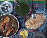 صورة لخطوة 6 من وصفة ملوخيه مع صينية دجاج بالبصل 😋