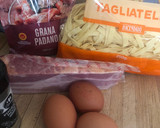 Foto del paso 1 de la receta: Tagliatelle a la carbonara