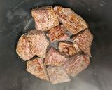 A picture of step 1 of Birria Style Slow Cooked Beef.