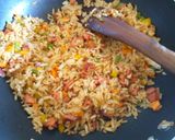 A picture of step 7 of Re-using leftover rice.