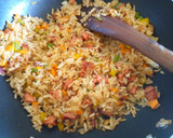 A picture of step 7 of Re-using leftover rice.