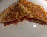 Szalámis tojáslepény recept fázis 5 fotója