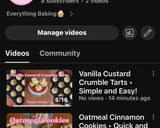 A picture of step 12 of Vanilla Custard Crumble Tarts - Simple and Easy.