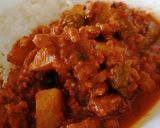 A picture of step 4 of Norteño Picadillo.