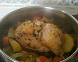 Foto del paso 4 de la receta: Pollo con verduras al vapor
