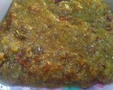 A picture of step 6 of Rava coconut burfi cardamom flavour.