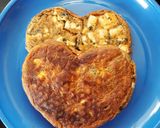 A picture of step 7 of Paneer Methi Omelette.
