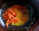 A picture of step 1 of Lababdar Paneer.