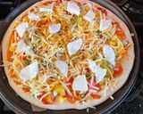 A picture of step 5 of Copycat Pizza Hut Style Pan Pizza:.