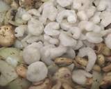 Buttery shrimp scampi in a white wine sauce over angel hair pasta#mycookbook recipe step 6 photo
