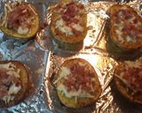 Foto del paso 5 de la receta Patatas al horno con mozzarella y jamón serrano