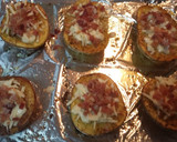 Foto del paso 5 de la receta: Patatas al horno con mozzarella y jamón serrano 