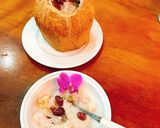 Hình bước làm 6 của món Cơm trái dừa