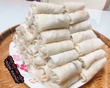 Hình bước làm 3 của món Chả giò rau nấm