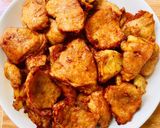 Hình bước làm 5 của món Vú bò ướp sa tế nướng than