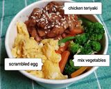 Foto langkah ke 6 dari resep Rice bowl chicken teriyaki 🍚.