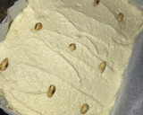 A picture of step 2 of Basbousa.