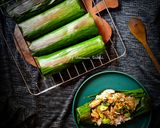 Foto langkah ke 2 dari resep Nasi Bakar Tongkol.