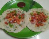 A picture of step 4 of Sooji Uttapam.