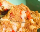 A picture of step 6 of Fried egg cheese bread by chef maryumms cuisine🌸.