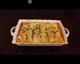 A picture of step 23 of Crab and Shrimp Enchiladas with Hatch Chili Sauce.
