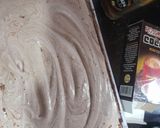 A picture of step 7 of Tiramisu cheesecake.