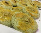 A picture of step 8 of Pistachio Naan khatai!.