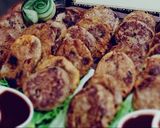 A picture of step 8 of Beef boti resha kababs.