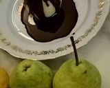 Une image de l'étape 7 de Poire pochée betterave chocolat noir.