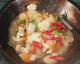 Foto langkah ke 5 dari resep Sapo Tahu Sayur.