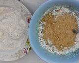 Foto langkah ke 2 dari resep Apem Pisang Apel tanpa telur tanpa santan.