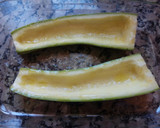 Foto del paso 5 de la receta: Calabacín relleno de brócoli y carne picada