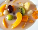 Trópusi tejszínes gyümölcsleves recept fázis 3 fotója