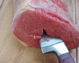 Foto del paso 1 de la receta: Peceto mechado en salsa