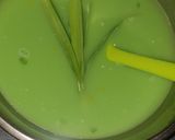 Foto langkah ke 2 dari resep Puding Lumut Pandan praktis.