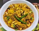 A picture of step 5 of Muri Ghonto : Fish Head curry with Gobindobhog Rice.