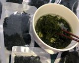 Hình bước làm 1 của món Rong nho