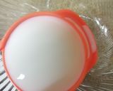 A picture of step 1 of Eggless Red Velvet Cake (without oven).