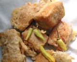 Foto langkah ke 5 dari resep Tahu Kriuk Isi Ayam Pedas.