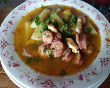 Foto del paso 4 de la receta: Caldillo de pollo y longaniza