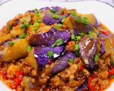 Hình bước làm 5 của món Cà tím om thịt bằm ngon nhức nách