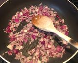 A picture of step 2 of Lentil & spinach dahl.
