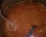 A picture of step 5 of Jollof rice and beans With fried plantain.