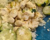 Une image de l'étape 6 de Poulet au Curry.