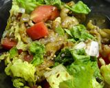 Foto del paso 9 de la receta: Ensalada de berenjenas en escabeche (1) tomate y lechuga
