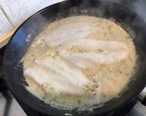 Une image de l'étape 10 de Filets d'églefin à la crème de citron et estragon.